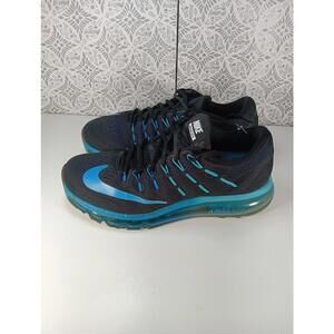 Nike Womens Air Max 2016 Athletic Running Shoes 806772-040 Sz10 Sporty Sneakers